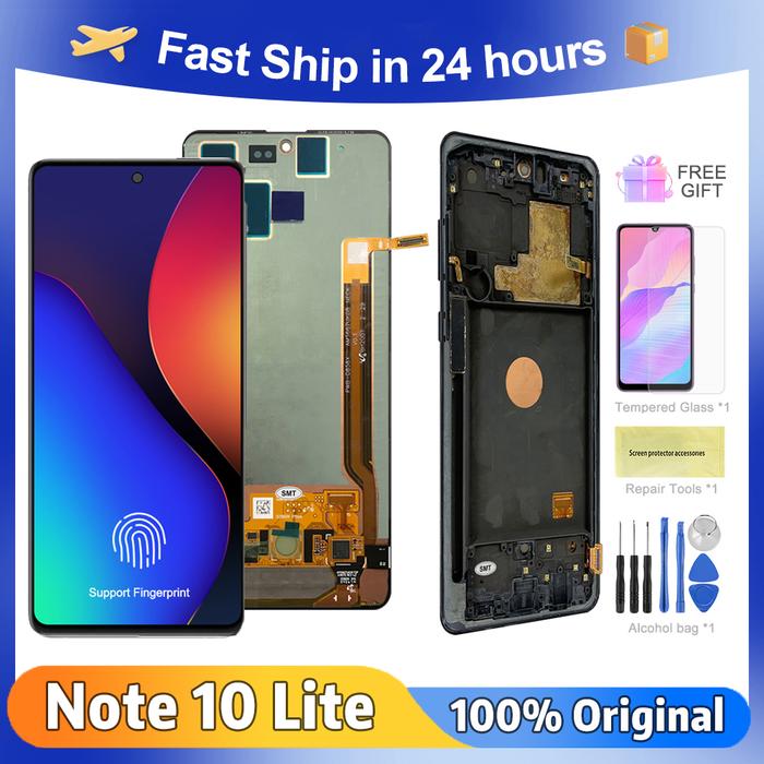 6.7"Original For Samsung Galaxy Note 10 Lite LCD Display Touch Screen