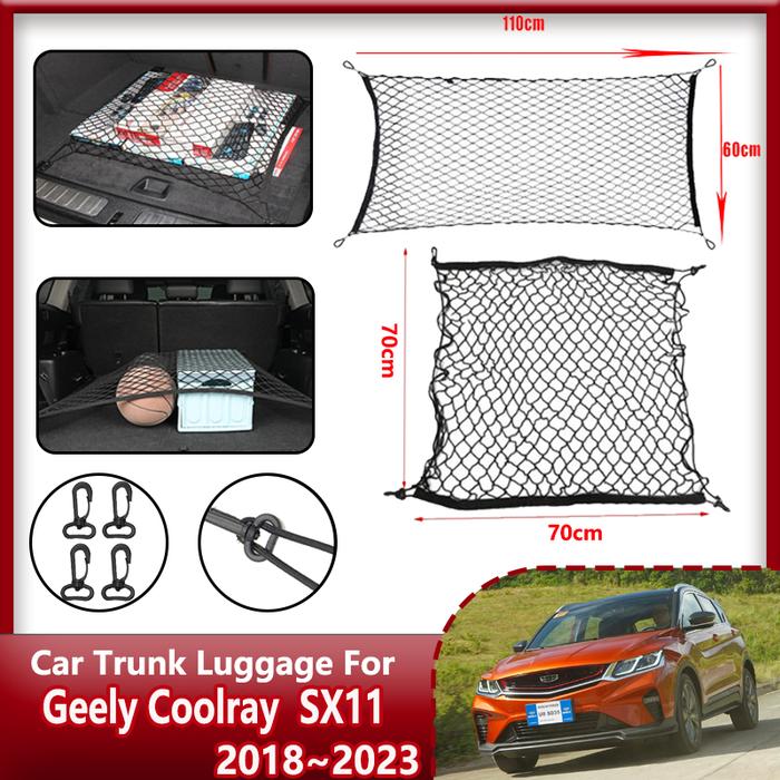 Car Trunk Nets For Geely Coolray Binyue SX11 X50 2018~2023 MK1 Car