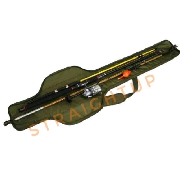 Tas pancing joran 120cm / Tas reel pancing hijau
