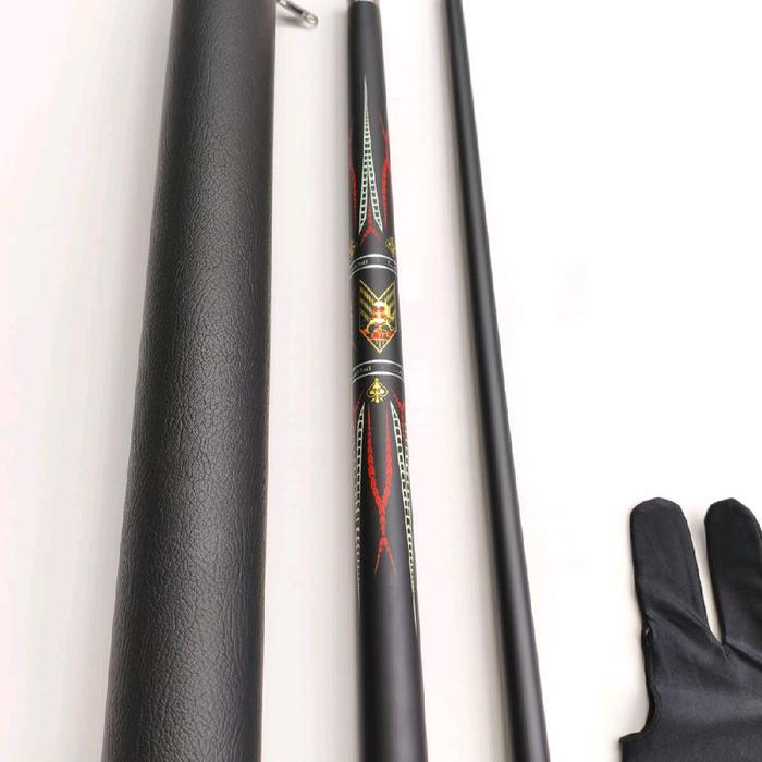 Stik stick billiard biliyard biliard bilyard paket komplit 13 mm  paket komplit   .tas billiard  .st