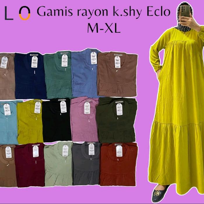 GAMIS ECLO RAYON DEWASA PREMIUM