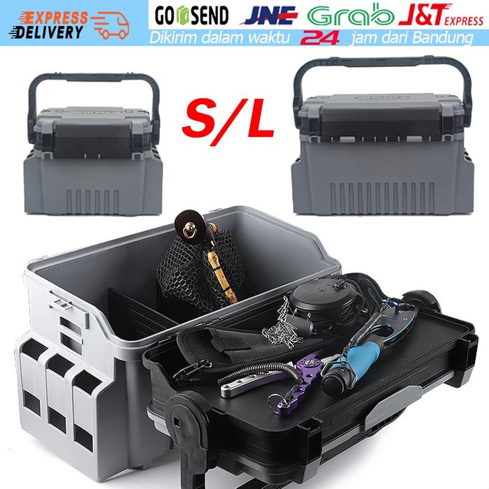 Kotak Pancing Gayung Genggam / Kotak Pancing / Kotak Alat Pancing Multifungs