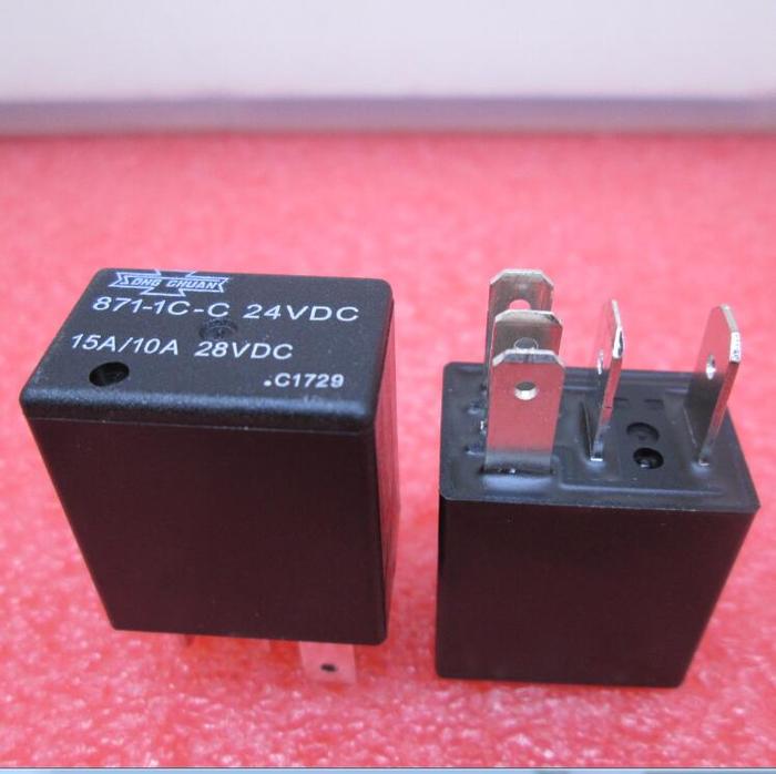NEW relay 871-1C-C 24VDC 15A /10A 28VDC 871-1C-C-24VDC 8711CC 24VDC
