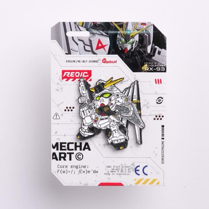 Pin Enamel SD - NU GUNDAM RX 93