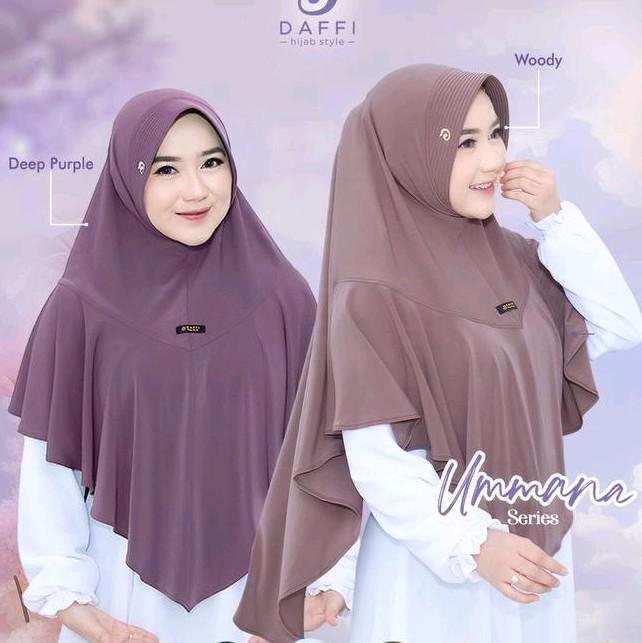 Ummana Daffi Hijab jumbo Syar'i