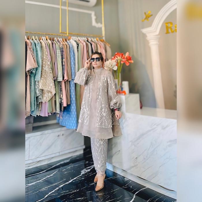 One set tulle bunga rafaya