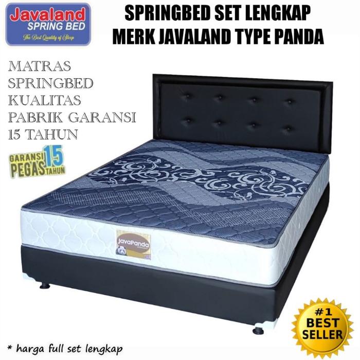 Springbed Set Lengkap Merk Javaland type Panda