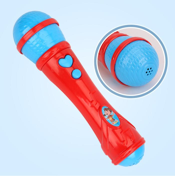Children's Simulation Plastic Microphone Sound Amplifier Microphone