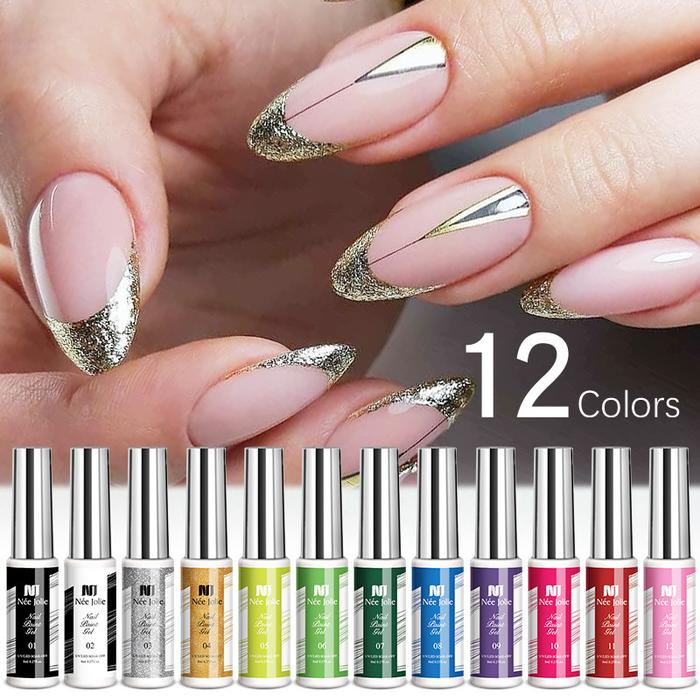 12 Colors/set Nail Gel Polish UV Gel Nail Polish Varnish Semi