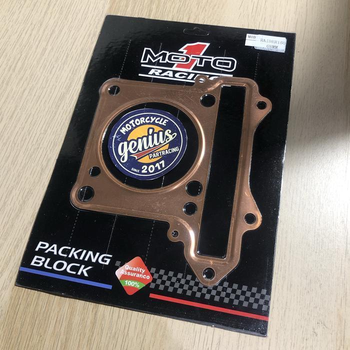PAKING HEAD TEMBAGA SATRIA FU 66MM - MOTO 1