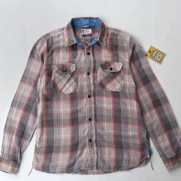 full triple stich baffy run off  stetson Studio deck jacket No Evisu Japan Blue Jeans Big John Iron 