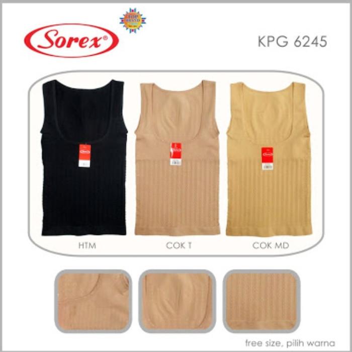 Pressbody Korset Tanktop Body, Freesize Sorex 6245