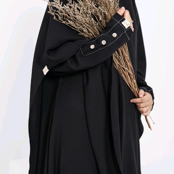Abaya viral Yumee set fk/basic np saila by Albani Corner