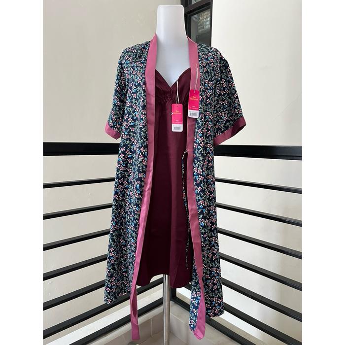 THE BRAHOUSE PIYAMA KIMONO SET + DRESS S LINGERIE ALL SIZE