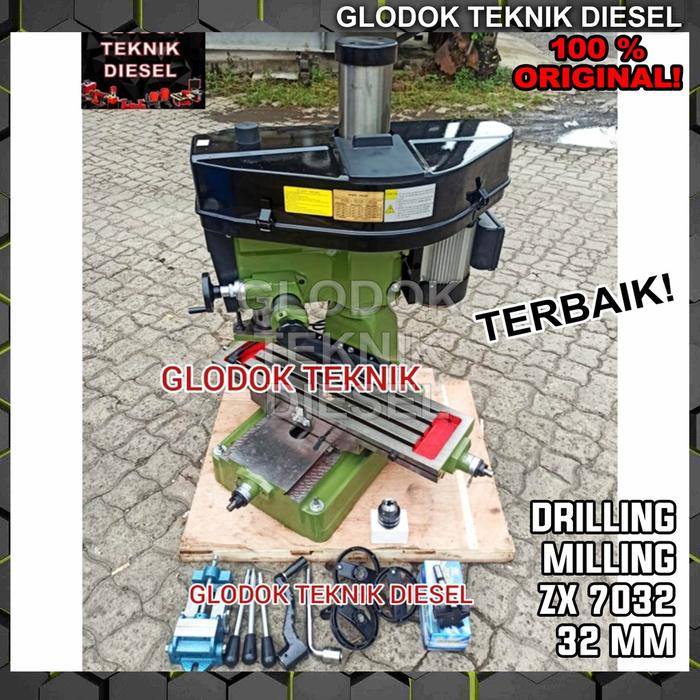 Mesin Drilling & Milling Machine 32 MM ZX 7032 BOR DUDUK 32MM ZX7032 45 MM ZX 7045 BOR DUDUK 45MM