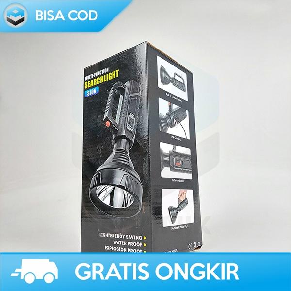 SENTER LED FLASHLIGHT CREE XPE TAFFLED PORTABLE RECHARGEABLE ORIGINAL