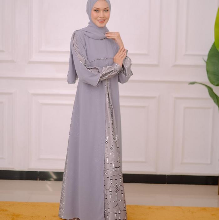 gamis silk / gamis kondangan / gamis satin