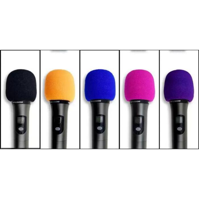 Busa Microphone Karaoke Cover Sarung Busa Mic Pelindung Microphone
