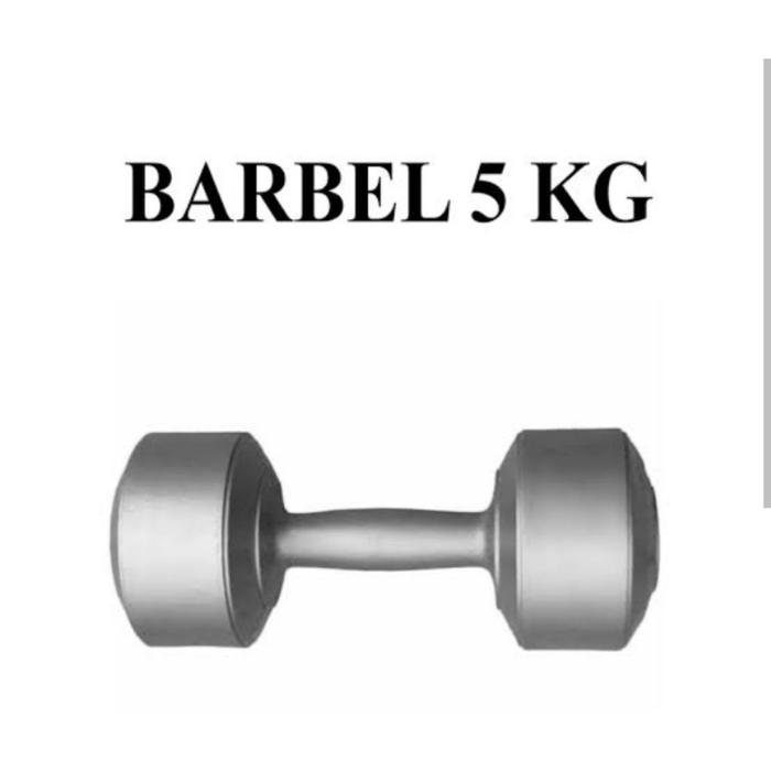 Dumbel 5Kg Dumbell Pasir 5Kg