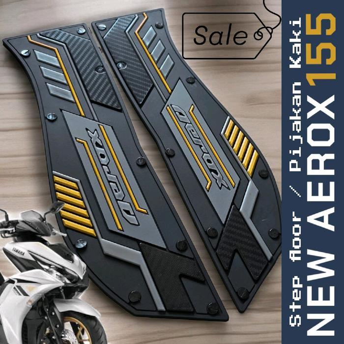 Karpet Pijakan Kaki Yamaha New Aerox 155 Anti Slip aerox accessories