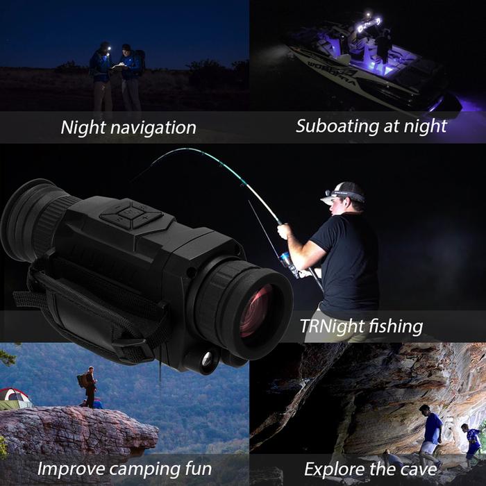 NV0535 Digital Infrared Monocular Night-Vision Device Boating Monitor