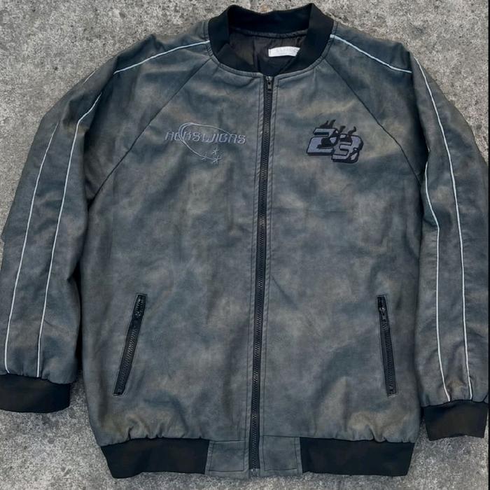 Classic Y2K Bomber Jacket