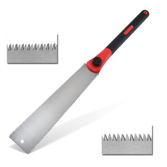 1PC For Tenon Wood Fine Cutting Woodworking Ryoba Japanese Saw 3-Edge
