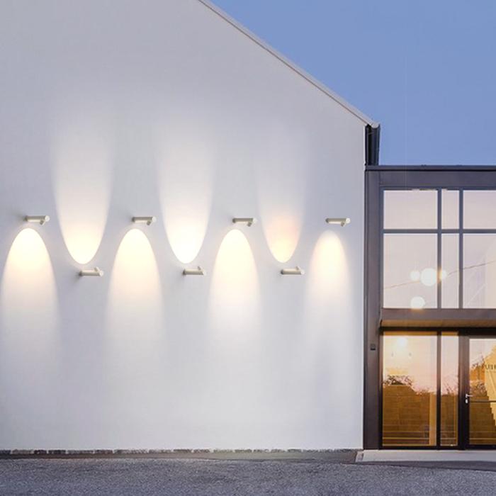 Outdoor LED Wall Lamp Waterproof Wall Washer Lamp Garden Balcony Wall