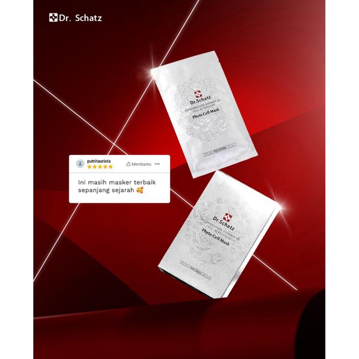 Promo Dr. Schatz Stemcell Mask Untuk Kulit Sehat Dan Cerah Terlaris
