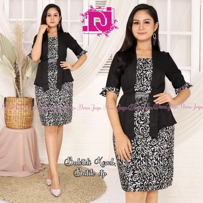 Stelan Atasan Kebaya Prc Blouse Dan Rok Span Batik Jumbo Wanita