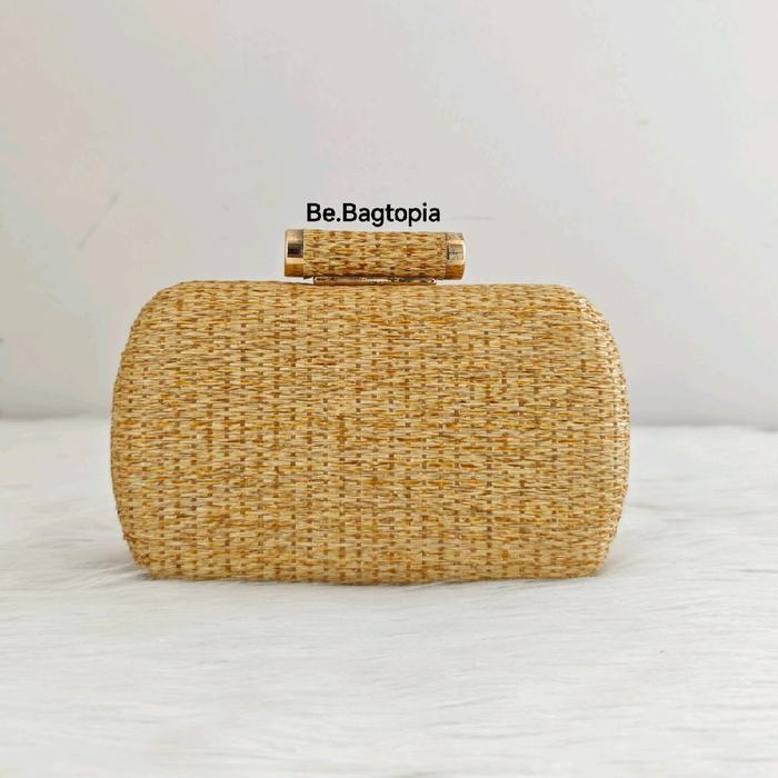 TAS PESTA MOTIF ANYAM TIKAR