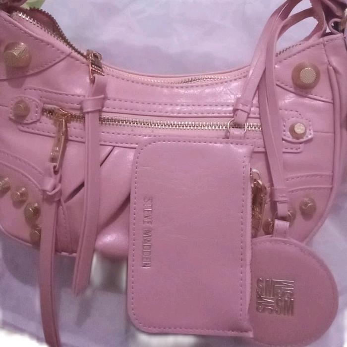 steve madden bglowing pink Wanita Cewek Selempang