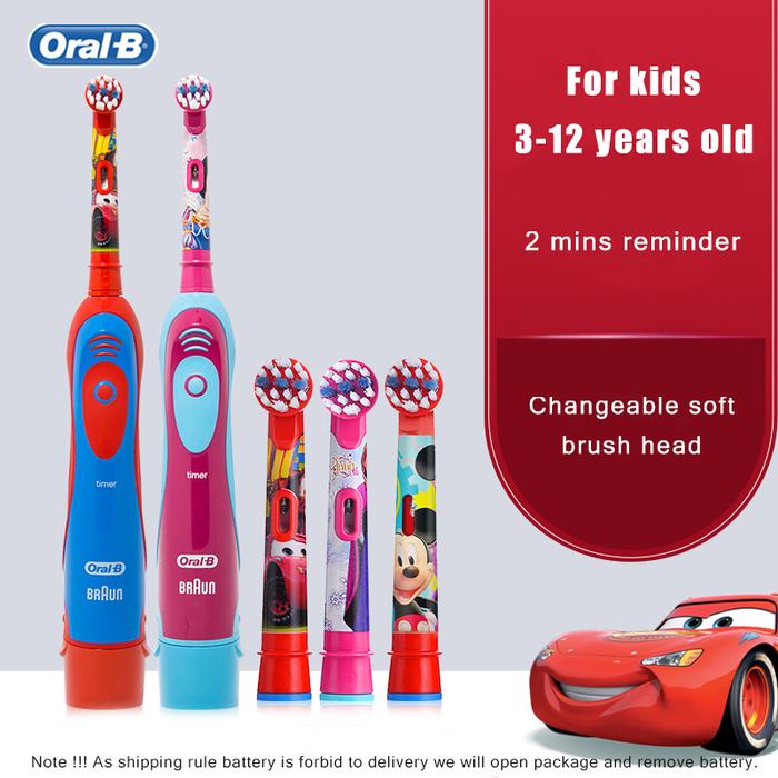Oral B Kids Electric Toothbrush Replaceable Tooth Brushes Oral