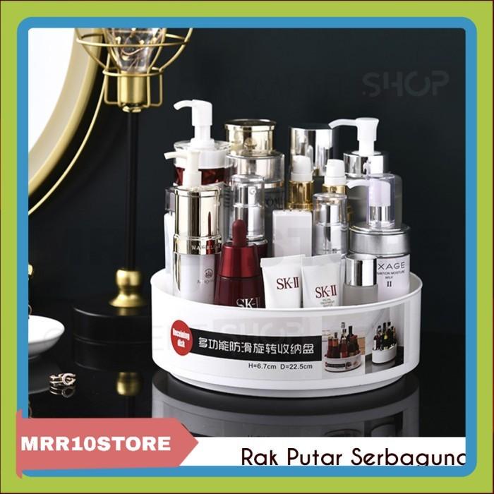 Rak Putar Bumbu Dapur Botol Kecap 360 Serbaguna Tempat Kosmetik Bulat