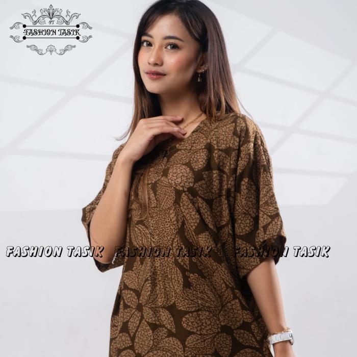 Daster Dewasa premium Tebal & Jumbo Terbaru 2025 kekinian Viral Model Daun & Etnik 3 pcs 100 ribu