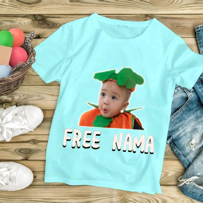 kaos anak foto/ kaos anak / kaos foto/ kaos anak custom / kaos anak custom foto / kaos anak free fot