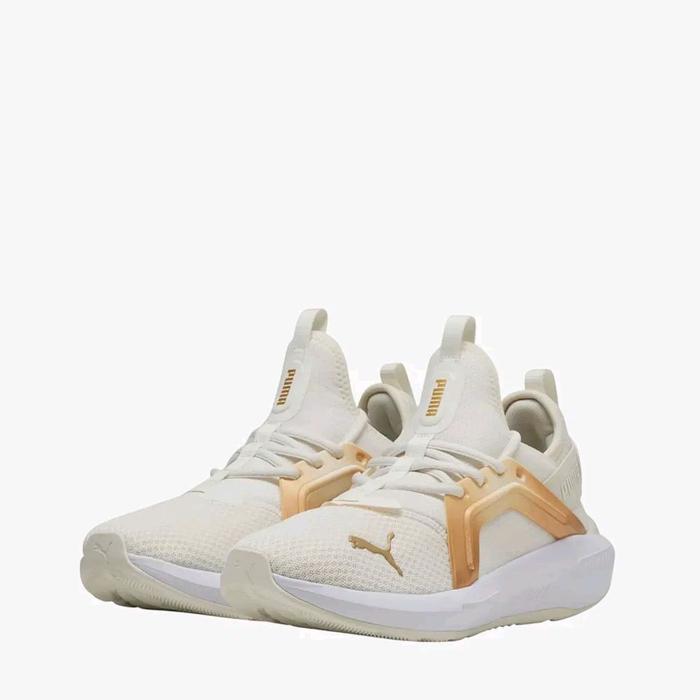 Sepatu Puma Softride Enzo 5 Metallic Women's Running Shoes - White 100% Original  PMA310473-02