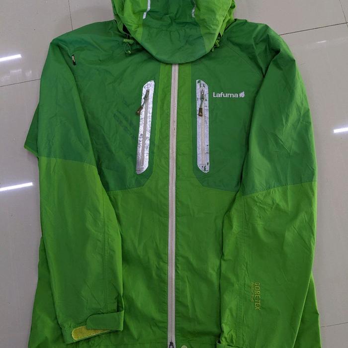 jaket outdoor lafuma goretex gopcore Hijau