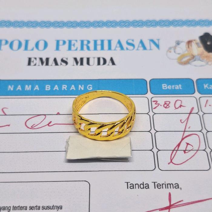 CINCIN EMAS MUDA RANTAI TERBARU free surat dari toko CINCIN WANITA DEWASA Rings