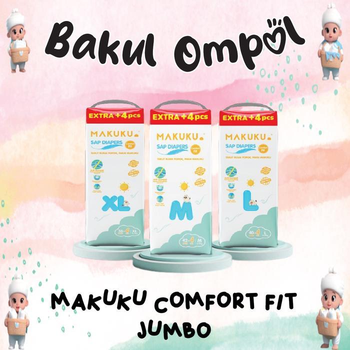 Makuku Comfort Fit Jumbo M42+4/L40+4/Xl38+4 Makuku #Gratisongkir