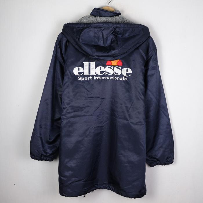 JAKET VINTAGE ELLESE WINTER SHERPA PARKA JK243 SIZE L