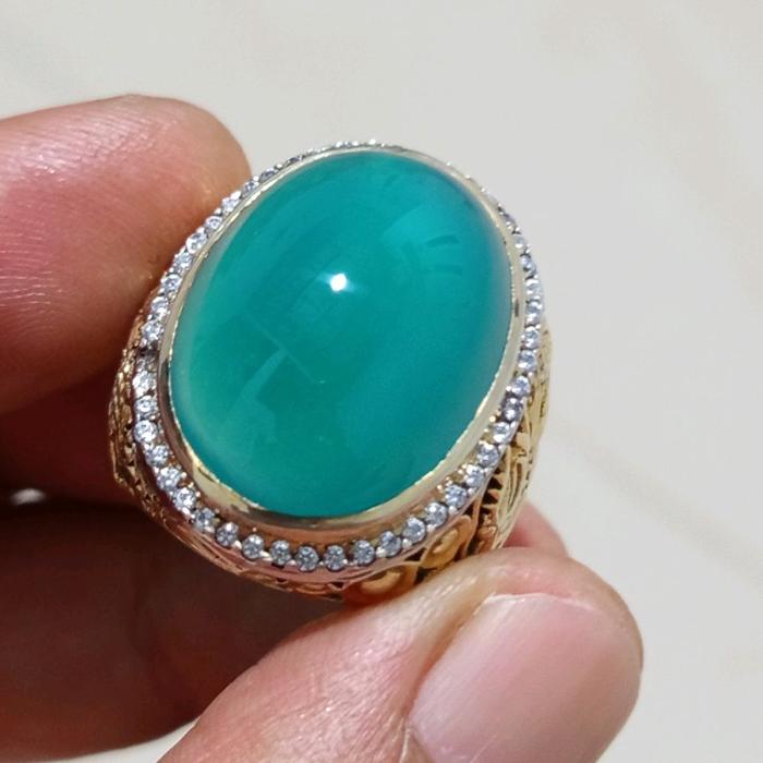 CINCIN BATU AKIK BACAN DOKO MEJIKO GIWANG SPEK KONTES