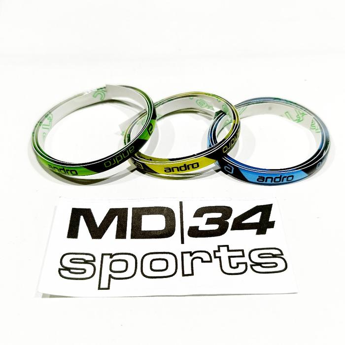 Acc Andro Side Tape Lokal 6 mm - Bet Pingpong Murah