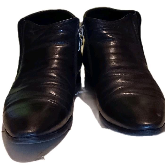 Sepatu formal kulit boot Everbest Second