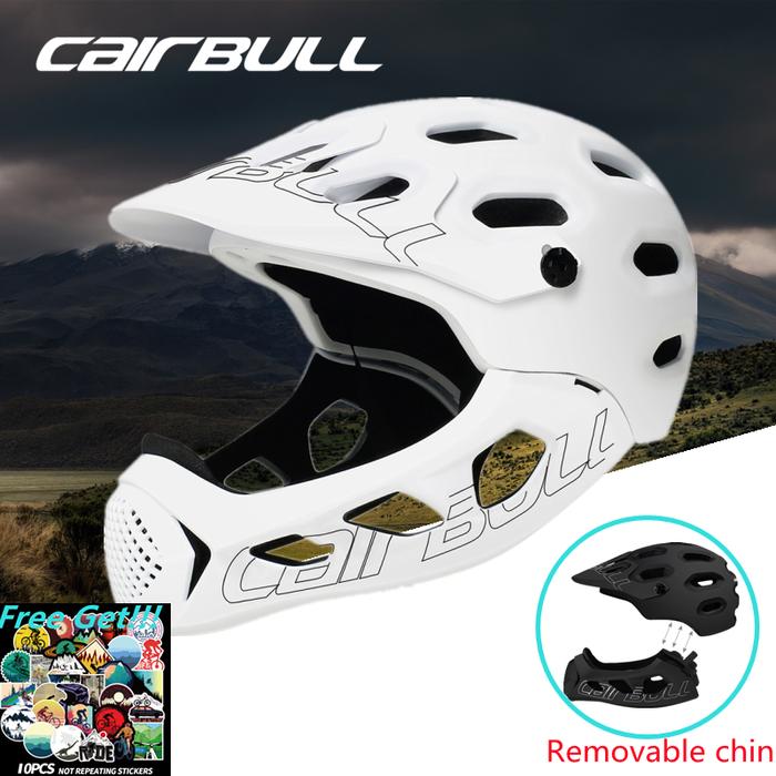 Cairbull Safety MTB Road Mountain Bike Helmet Full Face Downhill BMX