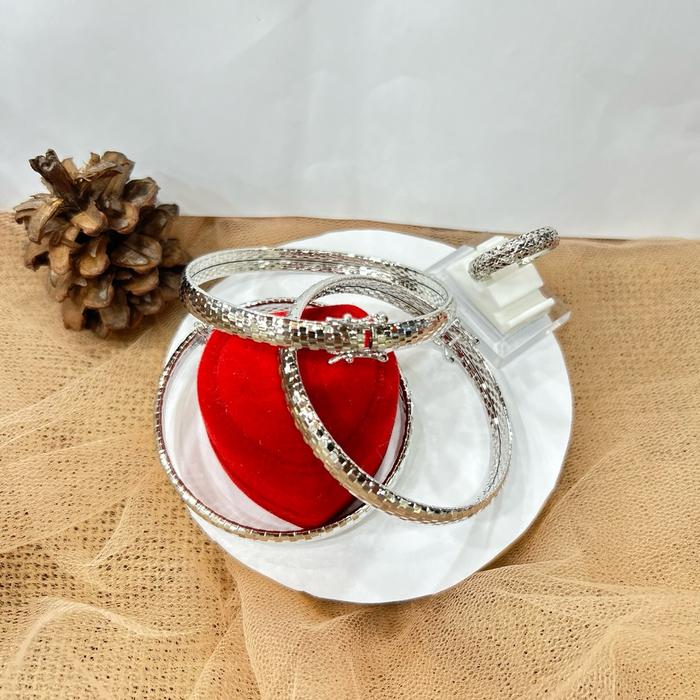 Set gelang sugun silver terbaru