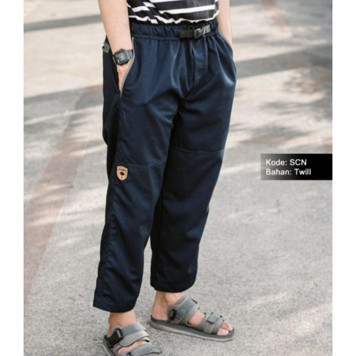 Mia250690 Sirwal Dewasa Chinos Al Hanif Formal Drill Slim