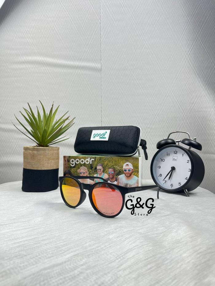 Kacamata Goodr Oval Polarized Anti Silau Anti UV Goodr Pria dan Wanita - Eyewear, Sunglasses