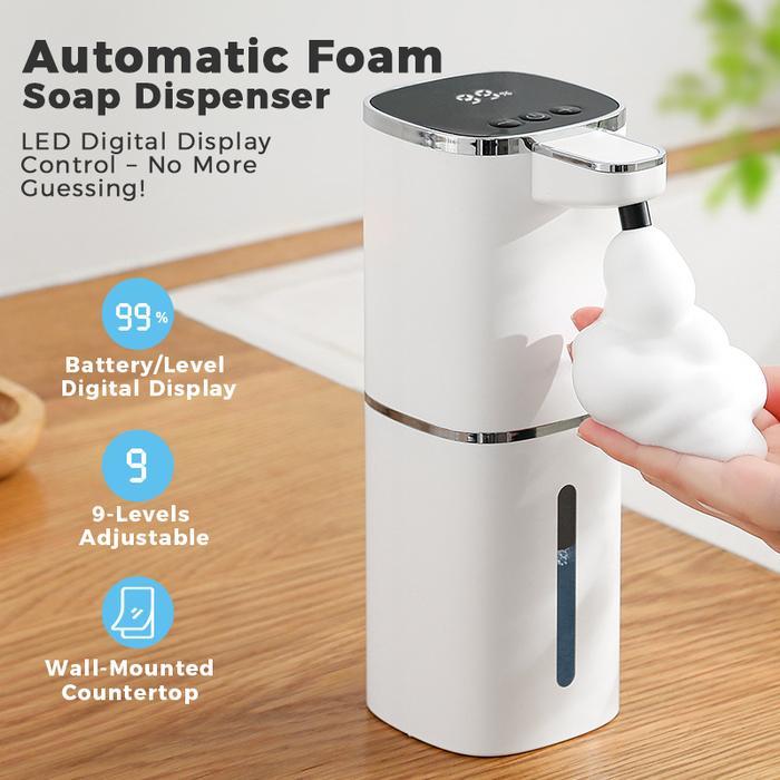 Induction Hand Sanitizer, Automatic Soap Liquid Dispenser, Foam Hand Washing Machine, 400Ml Liquid R
