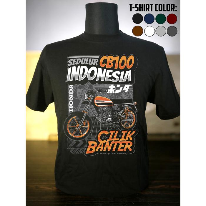 Oversize Shirt Motor CB100 CilikBanter Premium - MOT_0019